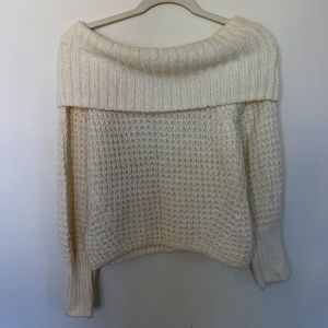 Off Shoulder Sweater